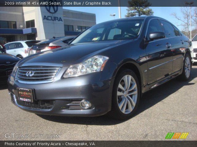 2009 Infiniti M 45x AWD Sedan in Slate Blue
