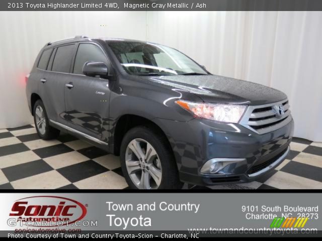 2013 Toyota Highlander Limited 4WD in Magnetic Gray Metallic