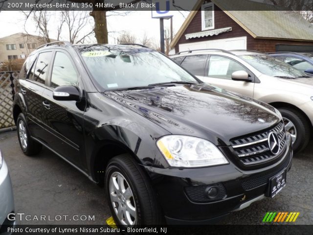 2007 Mercedes-Benz ML 350 4Matic in Black