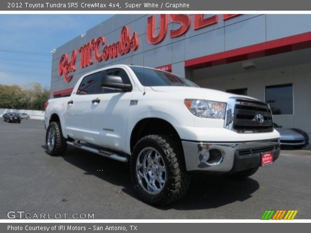 2012 Toyota Tundra SR5 CrewMax 4x4 in Super White