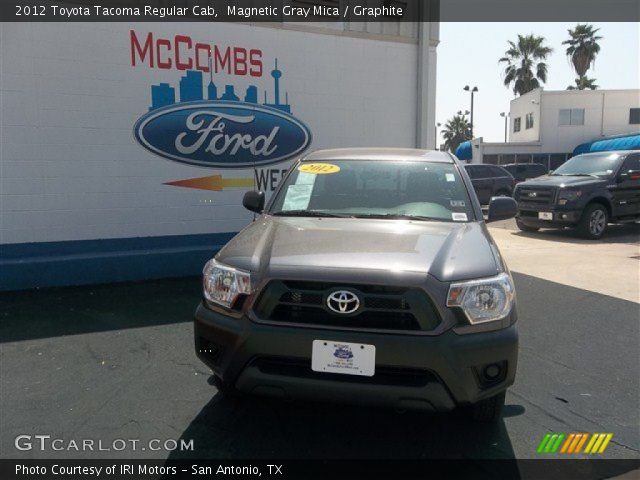 2012 Toyota Tacoma Regular Cab in Magnetic Gray Mica