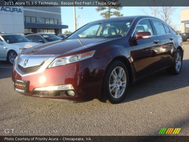 2011 Acura TL 3.5 Technology in Basque Red Pearl