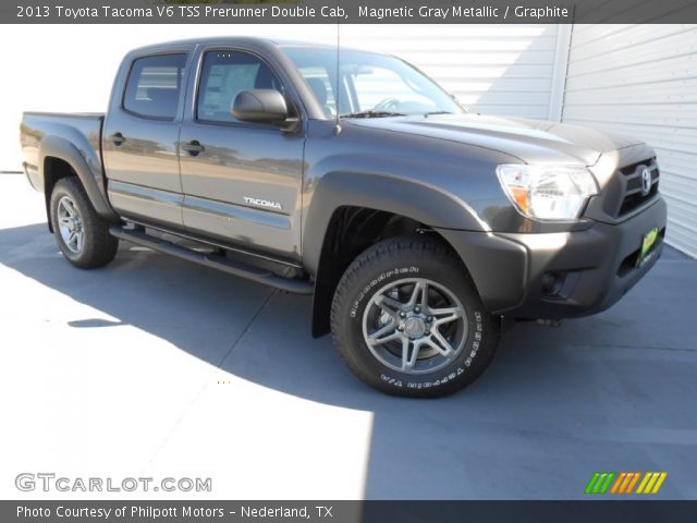 2013 Toyota Tacoma V6 TSS Prerunner Double Cab in Magnetic Gray Metallic