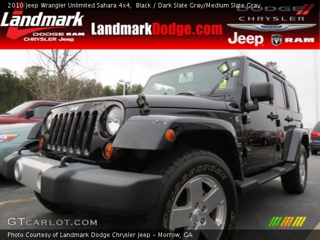 2010 Jeep Wrangler Unlimited Sahara 4x4 in Black
