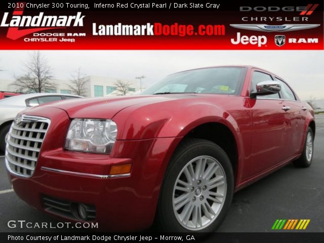 2010 Chrysler 300 Touring in Inferno Red Crystal Pearl