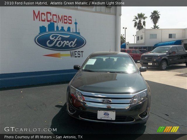 2010 Ford Fusion Hybrid in Atlantis Green Metallic