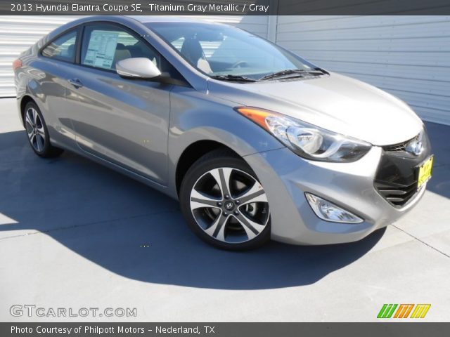 2013 Hyundai Elantra Coupe SE in Titanium Gray Metallic