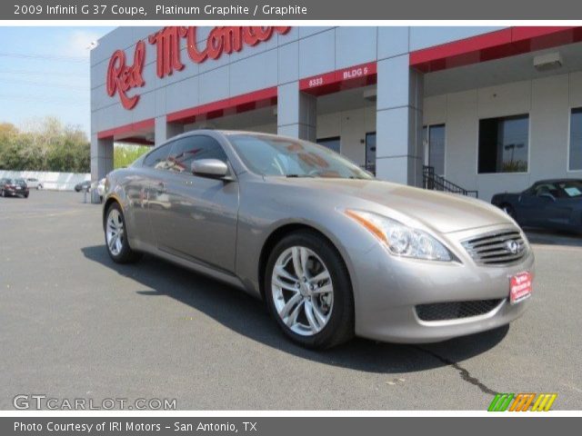 2009 Infiniti G 37 Coupe in Platinum Graphite