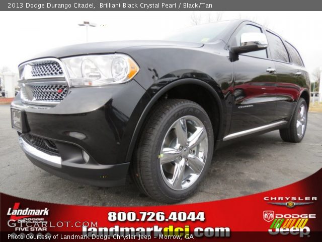2013 Dodge Durango Citadel in Brilliant Black Crystal Pearl