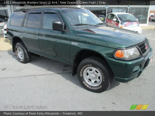 2001 Mitsubishi Montero Sport LS 4x4 in New Zealand Green Pearl