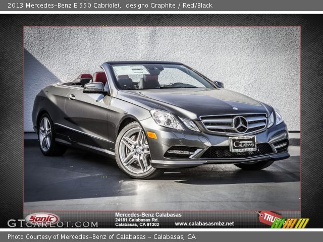 2013 Mercedes-Benz E 550 Cabriolet in designo Graphite