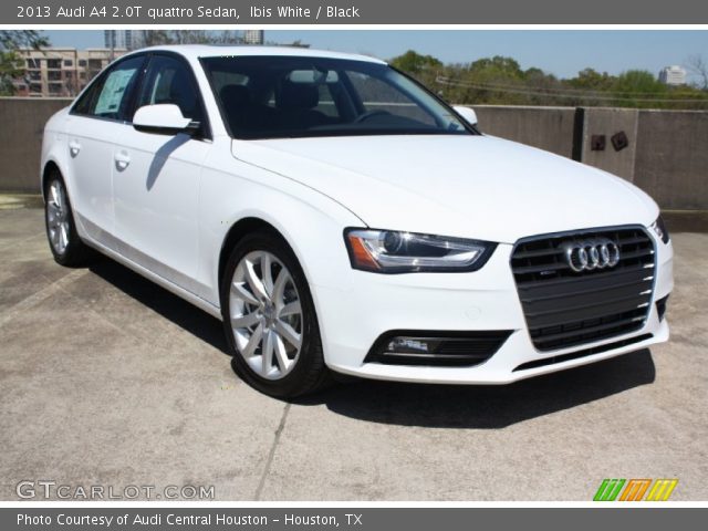 2013 Audi A4 2.0T quattro Sedan in Ibis White