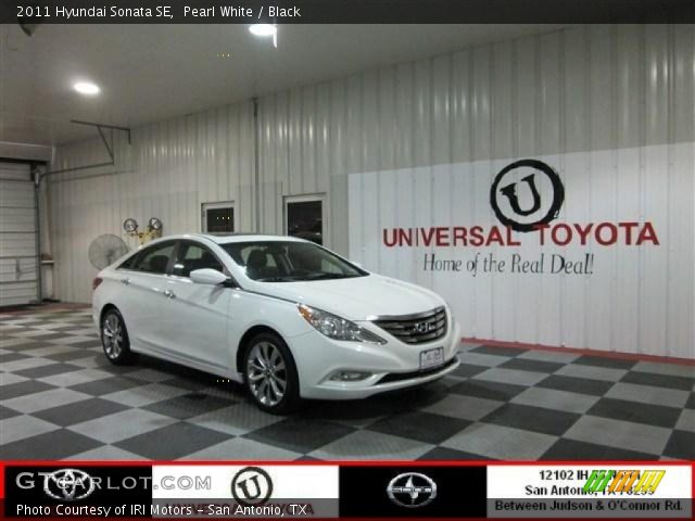 2011 Hyundai Sonata SE in Pearl White