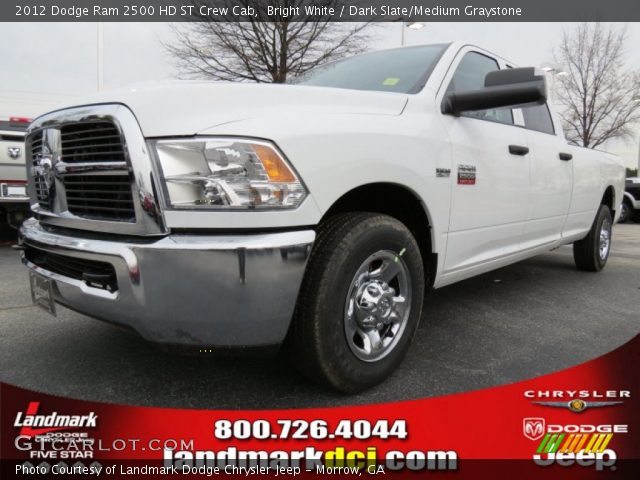 2012 Dodge Ram 2500 HD ST Crew Cab in Bright White