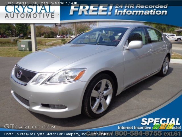 2007 Lexus GS 350 in Mercury Metallic
