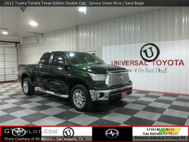 2011 Toyota Tundra Texas Edition Double Cab in Spruce Green Mica