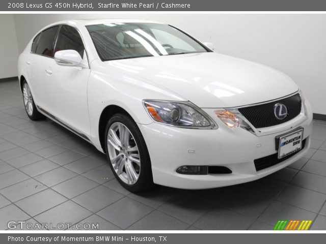 2008 Lexus GS 450h Hybrid in Starfire White Pearl