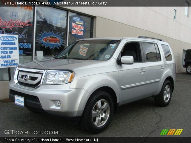 2011 Honda Pilot EX 4WD in Alabaster Silver Metallic