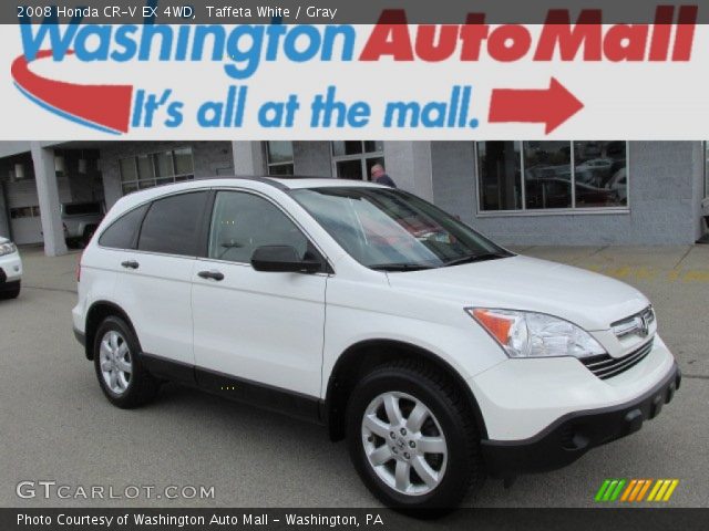 2008 Honda CR-V EX 4WD in Taffeta White