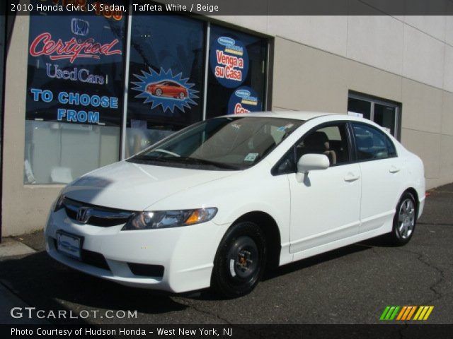 2010 Honda Civic LX Sedan in Taffeta White