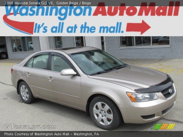 2008 Hyundai Sonata GLS V6 in Golden Beige