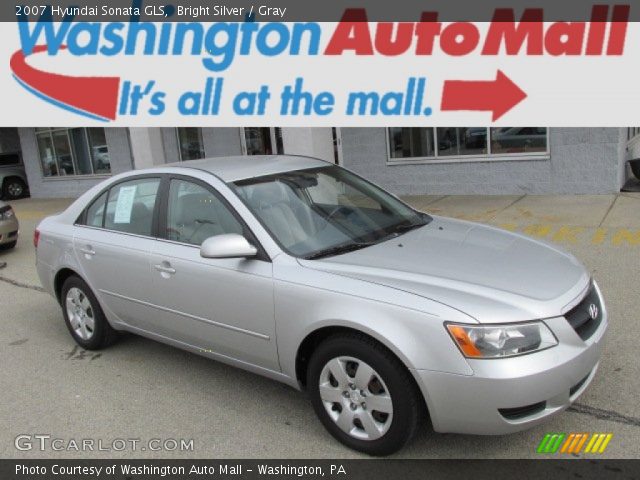 2007 Hyundai Sonata GLS in Bright Silver