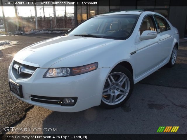 2008 Acura TL 3.2 in White Diamond Pearl