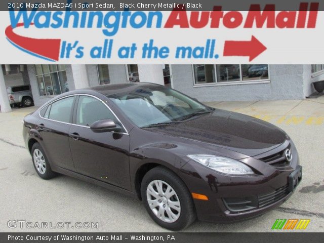 2010 Mazda MAZDA6 i Sport Sedan in Black Cherry Metallic