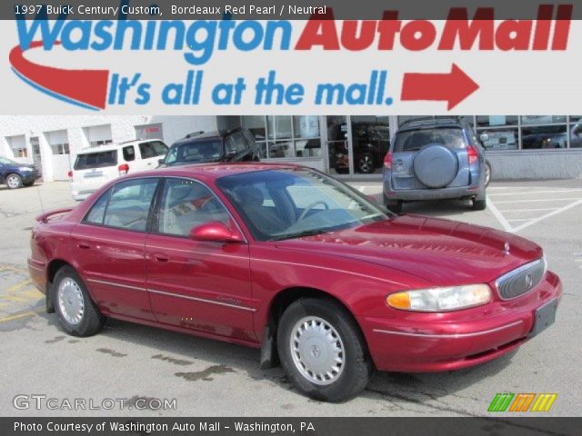 1997 Buick Century Custom in Bordeaux Red Pearl