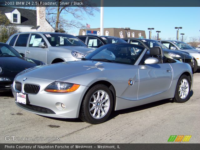2003 BMW Z4 2.5i Roadster in Silver