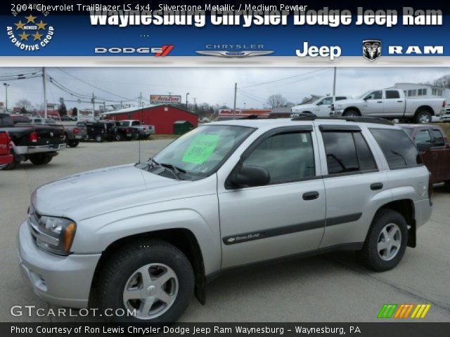 2004 Chevrolet TrailBlazer LS 4x4 in Silverstone Metallic