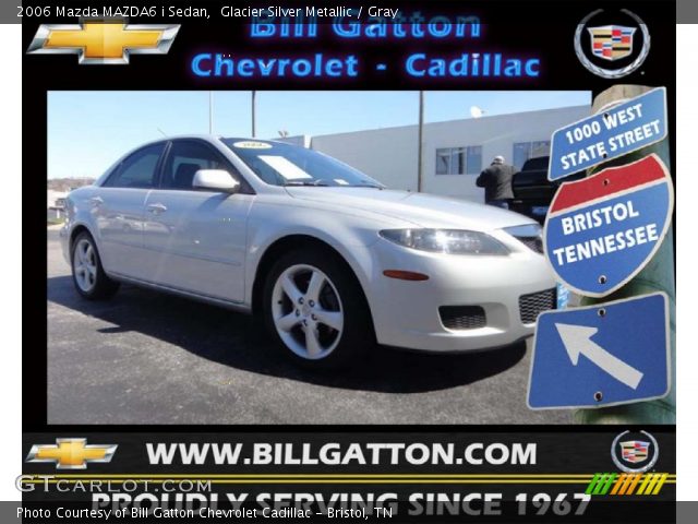 2006 Mazda MAZDA6 i Sedan in Glacier Silver Metallic
