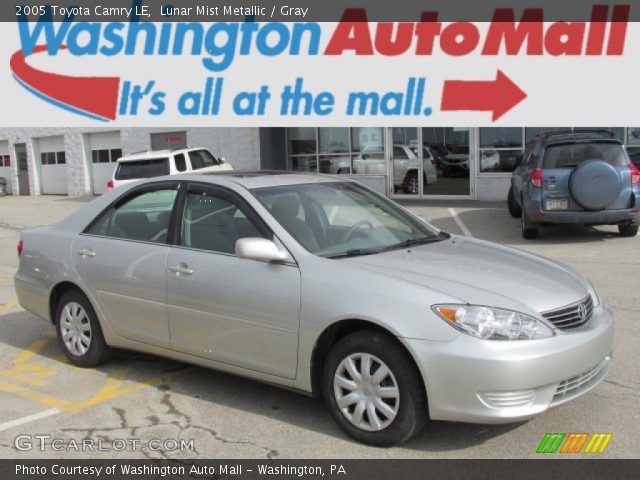 2005 Toyota Camry LE in Lunar Mist Metallic