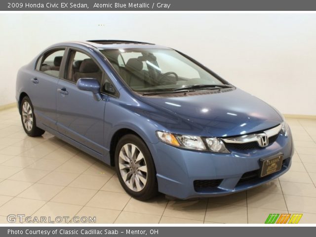 2009 Honda Civic EX Sedan in Atomic Blue Metallic