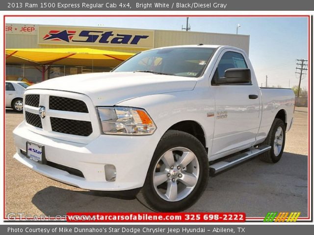 2013 Ram 1500 Express Regular Cab 4x4 in Bright White