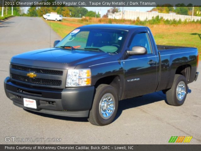 2011 Chevrolet Silverado 1500 Regular Cab in Taupe Gray Metallic