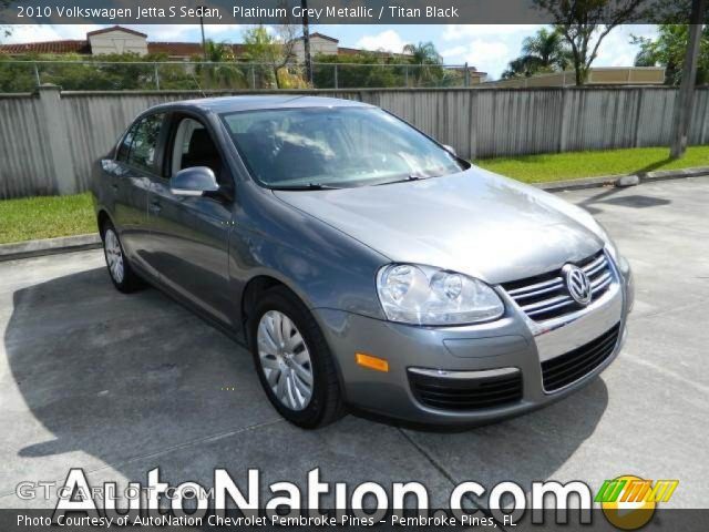 2010 Volkswagen Jetta S Sedan in Platinum Grey Metallic