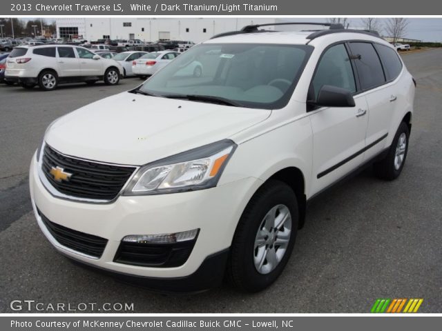 2013 Chevrolet Traverse LS in White
