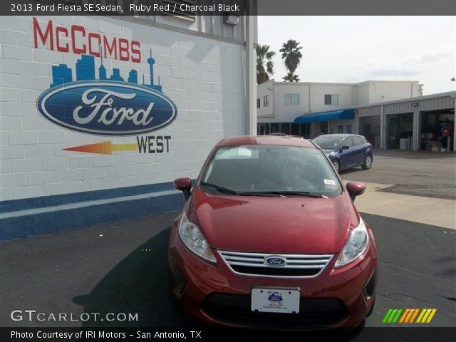 2013 Ford Fiesta SE Sedan in Ruby Red