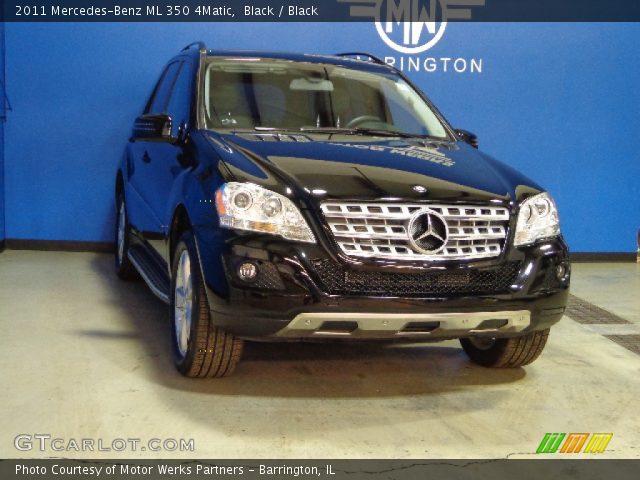 2011 Mercedes-Benz ML 350 4Matic in Black