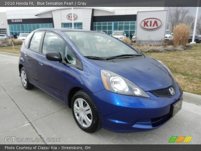 2010 Honda Fit  in Blue Sensation Pearl