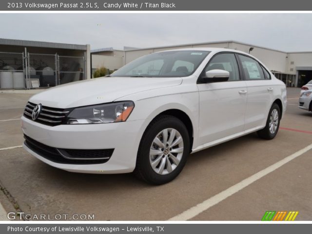 2013 Volkswagen Passat 2.5L S in Candy White