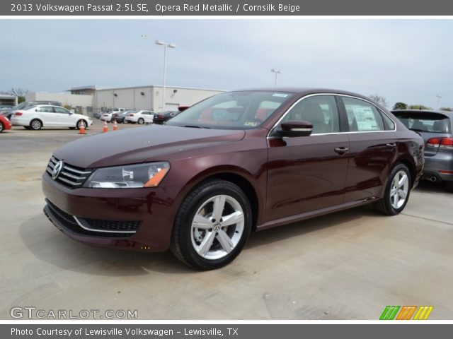 2013 Volkswagen Passat 2.5L SE in Opera Red Metallic