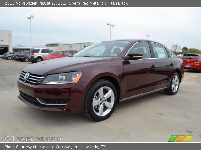 2013 Volkswagen Passat 2.5L SE in Opera Red Metallic