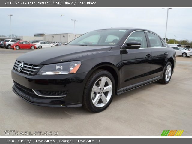 2013 Volkswagen Passat TDI SE in Black