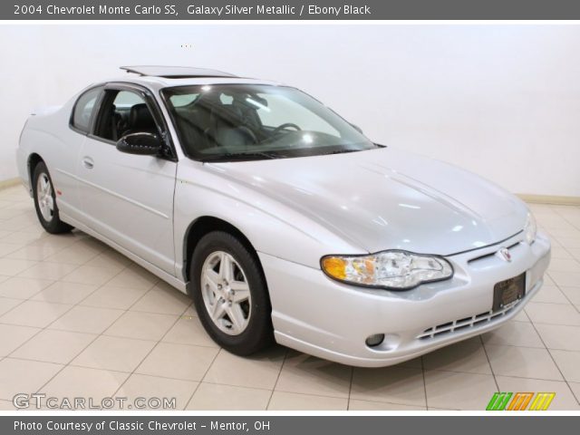2004 Chevrolet Monte Carlo SS in Galaxy Silver Metallic
