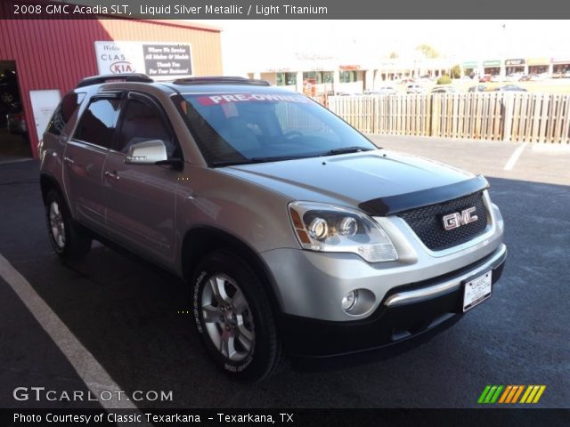 2008 GMC Acadia SLT in Liquid Silver Metallic