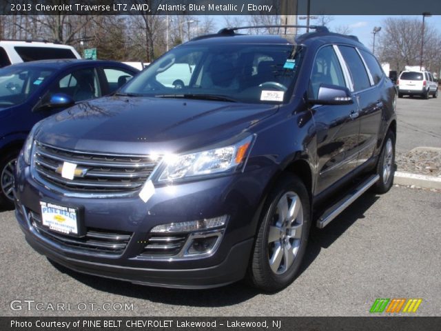 2013 Chevrolet Traverse LTZ AWD in Atlantis Blue Metallic