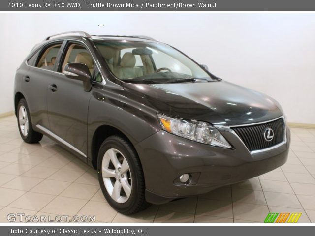 2010 Lexus RX 350 AWD in Truffle Brown Mica
