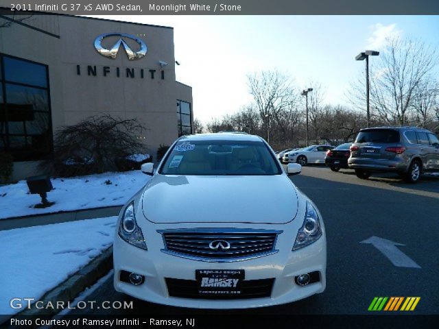 2011 Infiniti G 37 xS AWD Sedan in Moonlight White